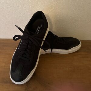 Cole Haan Black Sneakers with White Soles